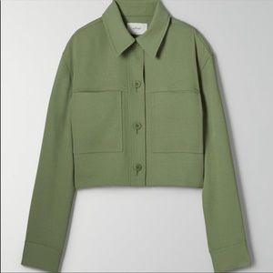 Aritzia Wilfred Little Cropped Jacket